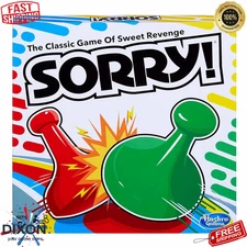 Classic Family Board Game - Race & Strategy for Kids Ages 6+ - Pawns & Cards Fun