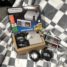 Nintendo Classic Mini NES Console 2 Controllers Box HDMI 30 Games Pre-installed