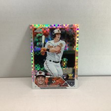 2023 Topps Chrome - Adley Rutschman #1 X-Fractor Rookie Orioles 