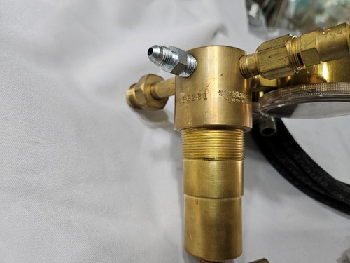 Victor CGA 580 Inert Gas High Pressure Regulator and 10ft Heavy Duty Hose - Picture 8 of 13