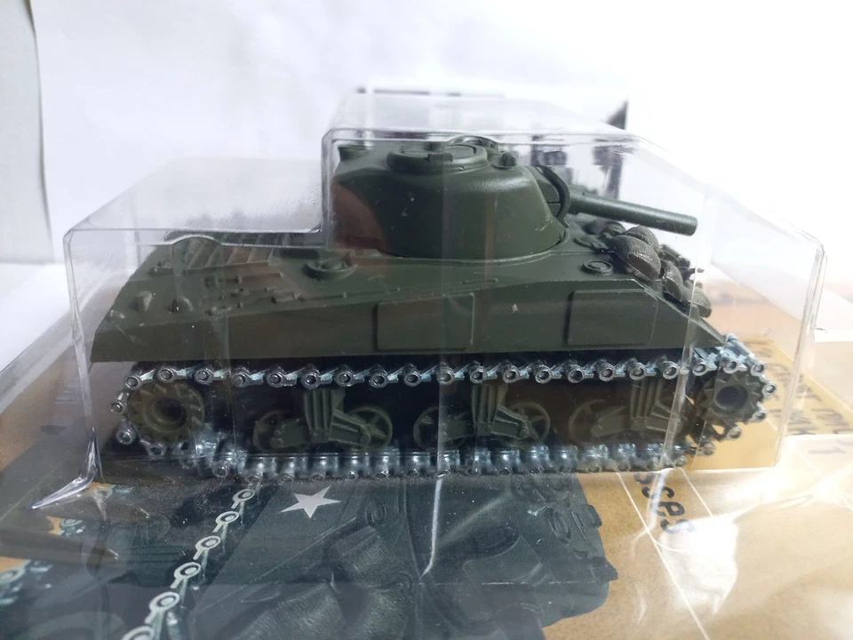 Solido 1/50, char Sherman M4A3 Arrache Haie "Prong", USA WW2, Neuf, Rare, (N69) - Photo 4/4