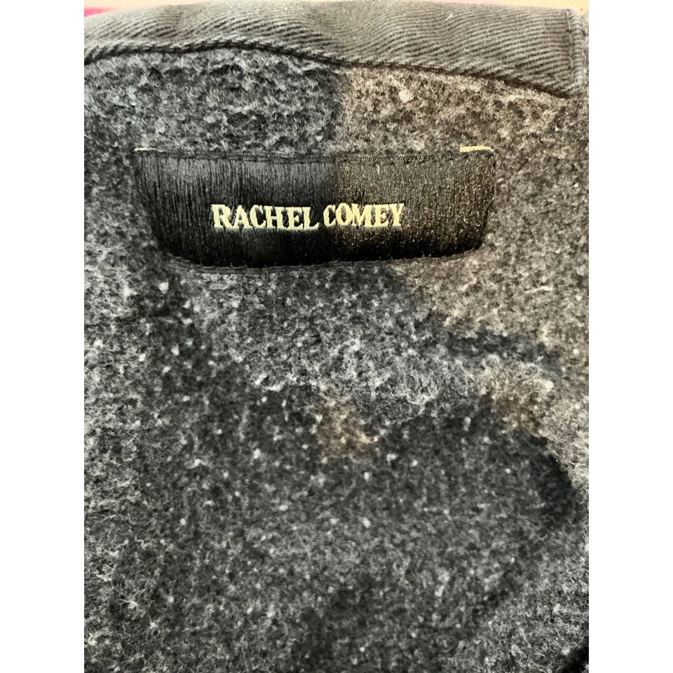 Rachel Comey Revere Oversized Distressed Charcoal Hoodie Sweatshirt Sz M/L Boho - Image 4 of 4