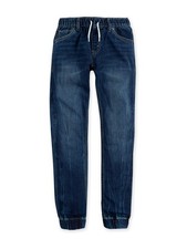 Levi's Boys' Dobby Jogger Jeans Big Boys Size S Blue