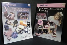 The Needlecraft Shop Victorian Dream House and Furniture Plastic Canvas New