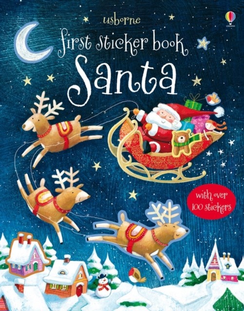 First Sticker Book Santa by Sam Taplin (Paperback Book)