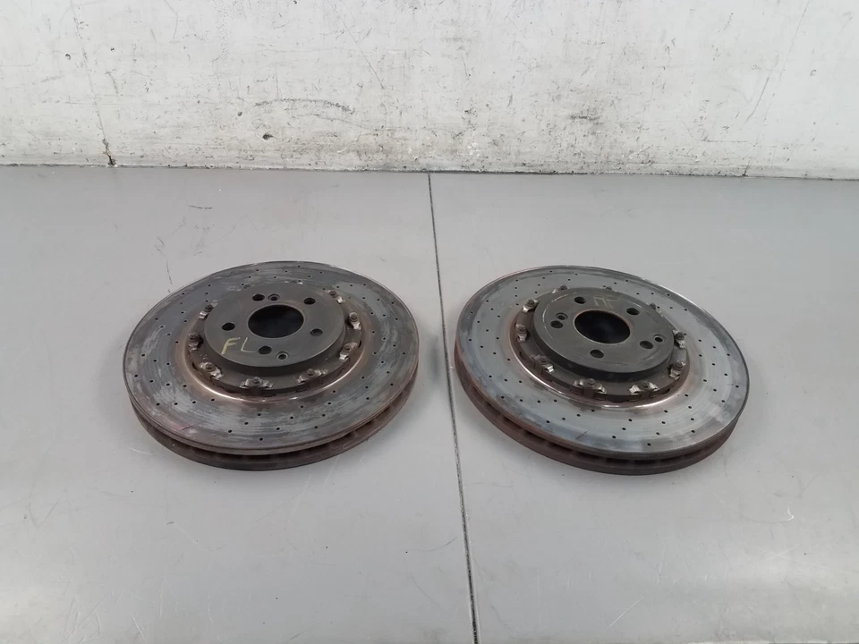 2011 Mercedes Benz AMG E 63 Brake Rotor Set  #8509 H5 - Image 2 of 4