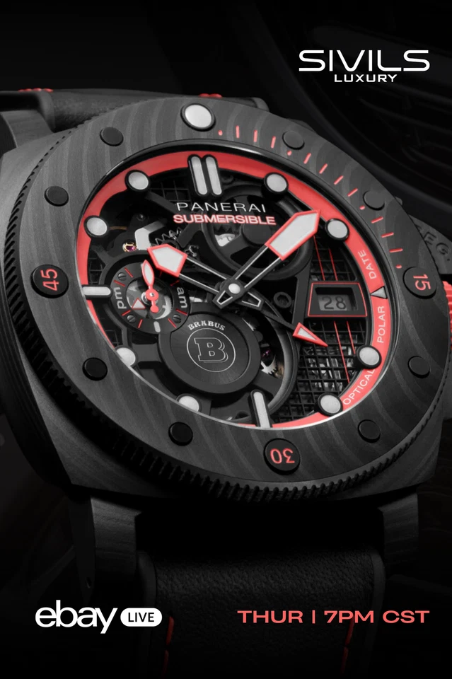 Sivils Luxury $1 Breitling Watch Auction!!! Hublot, Panerai, and More!