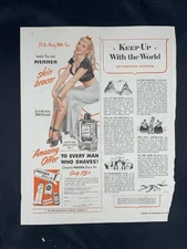 Magazine Ad* - 1948 - Mennen Skin Bracer - Sexy Lady - (#2)