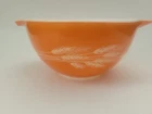 Vintage  Orange Pyrex Autumn Harvest Mixing Bowl 441 750ml 1979-1986