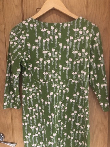 White Stuff green flower Tunic Top Size 10 T315 - Picture 2 of 5