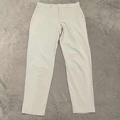 Fabletics Pants Mens Large Gray The Only Chino Performance Stretch Golf NWT