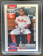 2026 Topps Kyle Schwarber Dugout Peeks #250 Phillies