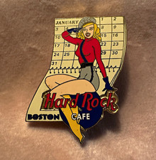 Hard Rock Cafe Pin Serie Kalendergirl Januar Boston (closed 2022)