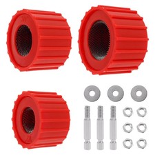 3PCS Copper Pipe Cleaner for Electric Drill Metal Bronze Tube Cleaning Brush