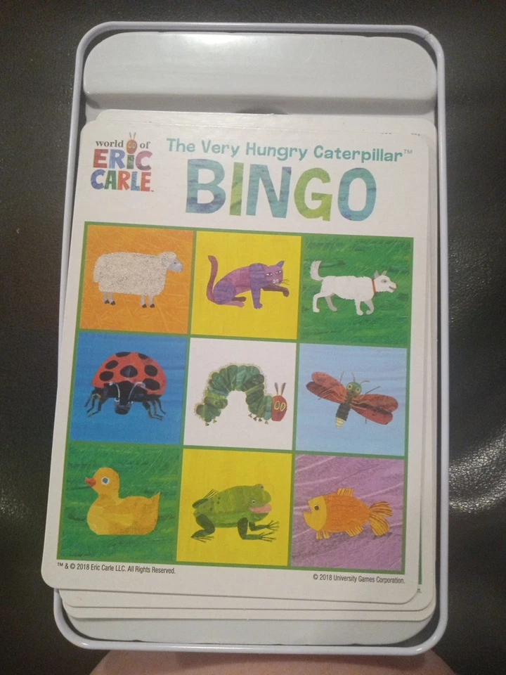 The Very Hungry Caterpillar Bingo & Matching 2 Games In 1, Eric Carle Briarpatch - Image 3 of 4