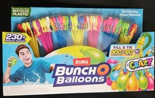 ZURU Bunch O Balloons Multi Color Self-Sealing Crazy Water Balloons 230 Ct. New