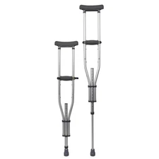 McKesson Aluminum Underarm Crutches 4' 6" to 5' 6" User Ht. 16 per Case
