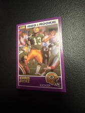 1989 Score Supplemental #424S Chris Jacke rookie card, Green Bay Packers star. rookie card picture