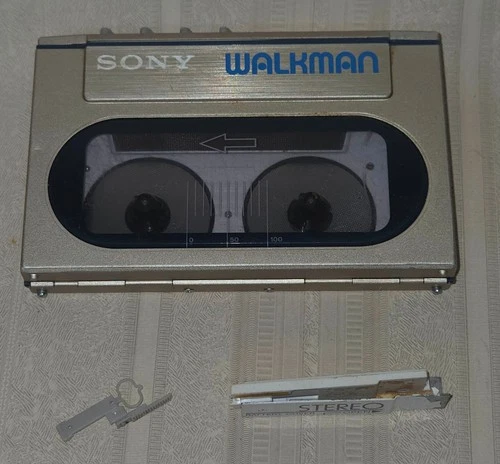 Vintage Walkman Sony WM 10 Cassette Player Japan For Repair Parts Only