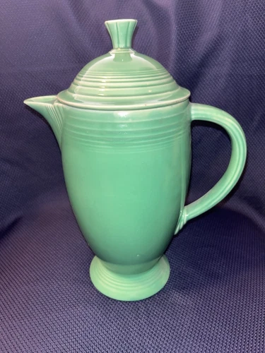 Vintage Fiesta Coffee Pot - Original Green