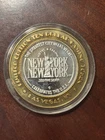New York, New York, Las Vegas $10.00  .999 Silver Gaming Coin
