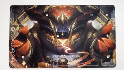 Tahm Kench Arcana Playmat Riftbound TCG Stitched Edges Free Bag | eBay