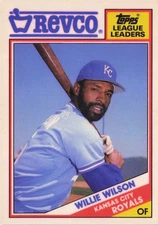 1988 Topps Revco League Leaders #25 Willie Wilson