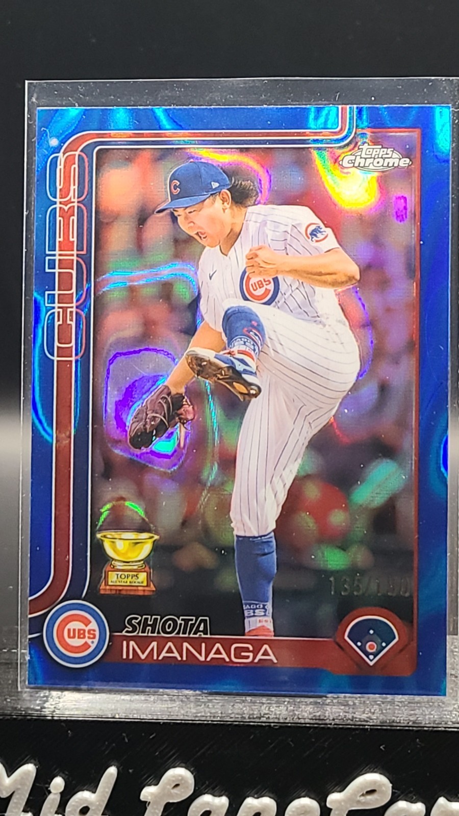 2025 Topps Chrome - Shota Imanaga #149 Blue Lava Refractor /150
