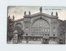 Postcard Gare du Nord Paris France