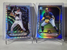 2026 Bowman/Bowman Chrome Baseball 27-card Lot includes #'ed and Refractors