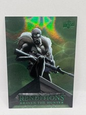 2024 Marvel Renditions Spider-Man #9 Kraven the Hunter Goblin Green 012/399
