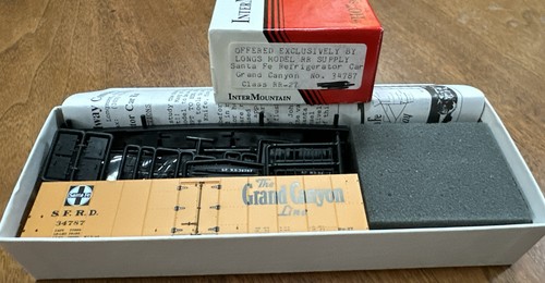 Intermountain HO Kit Longs Modelo Refrigerador Coche Santa Fe Gran Cañón 34787 NY | Zustand: New
