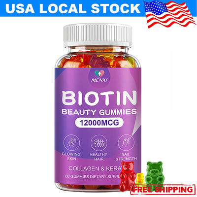 Biotin Collagen & Keratin - Anti-Aging, Support Skin Health, Prevents Hair Loss