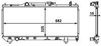 Mahle MotorküHler WasserküHler CR 543 000S FüR Avensis Toyota Liftback AT220_