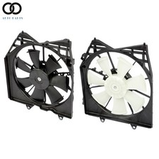 For Honda Accord Acura TLX L4 1.5L 2.0L Radiator & AC Condenser Cooling Fan Assy