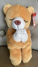 Retired 1998 Ty Beanie Baby Hope the Praying Bear Mint con see images  
