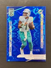 2024 Donruss Elite- Tua Tagovailoa #84 Blue Status Explosion /875 - Dolphins