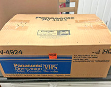 Panasonic PV-4924 VHS VCR Player Tested Working In Box