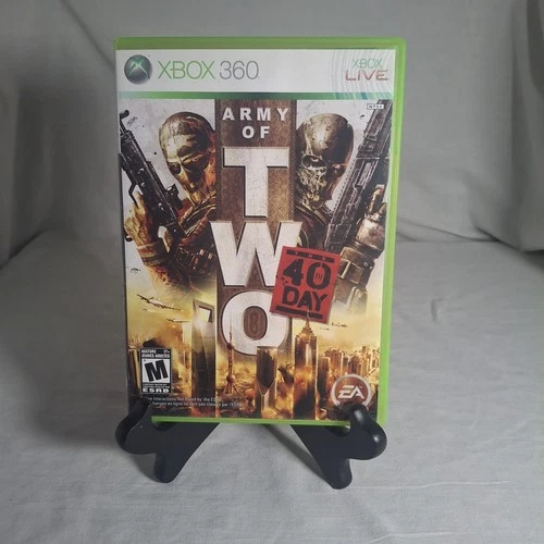 Army of Two: The 40th Day (2010) Microsoft Xbox 360 Complete Tested Clean