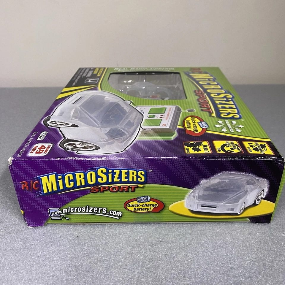 New In Package 2002 R/C Microsizers JDM Honda S2000 Remote Control 49MHz - Image 3 of 4