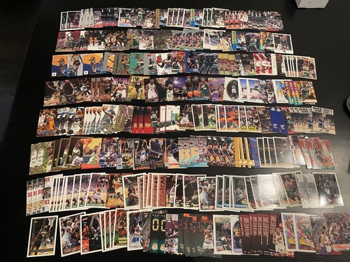 210 Card Shawn Kemp Lot 1990-91 Fleer RC 1995-96 Fleer Metal +