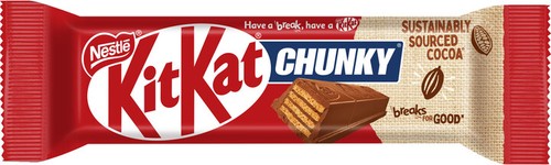 10 x 40g KIT KAT KITKAT CHUNKY Milky Chocolate Bars European Sweets 1.4oz - Picture 2 of 3