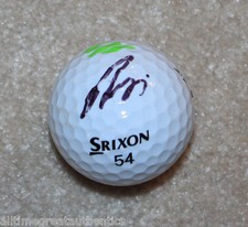 RYO ISHIKAWA SIGNED GOLF BALL ROUND TOURNAMENT USED JAPAN SRIXON w/COA PGA 