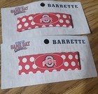 Lot Of 2,  3.5" long Ohio State Buckeyes Hair Barrette BRAND NEW — photo 1