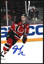 Jim Dowd Autographed 4x6 Photo New Jersey Devils #12 Red A