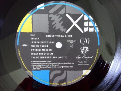Virna Lindt Shiver Polydor L25P1189 Japan VINYL LP | eBay