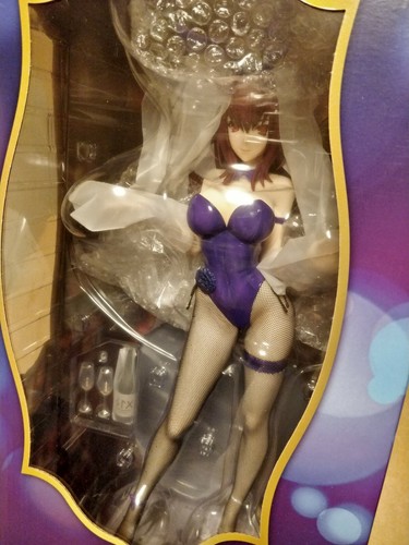 FIGURA OFICIAL ESTILO B FATE/GRAND ORDER SCATHACH SASHI UGATSU CONEJO 1/4 SELLADA - Imagen 5 de 12