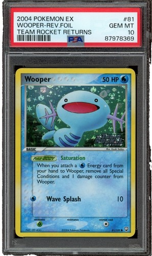 Pokemon - Dark Muk - CGC 9 Mint - EX Team Rocket Returns 16/109