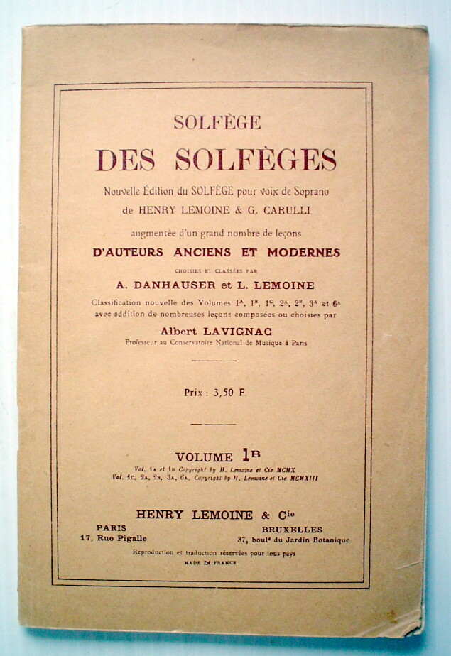 海外ソルフェージュ教材　フランス　des solfèges 海外ソルフェージュ教材 フランス des solfègesの通販 by