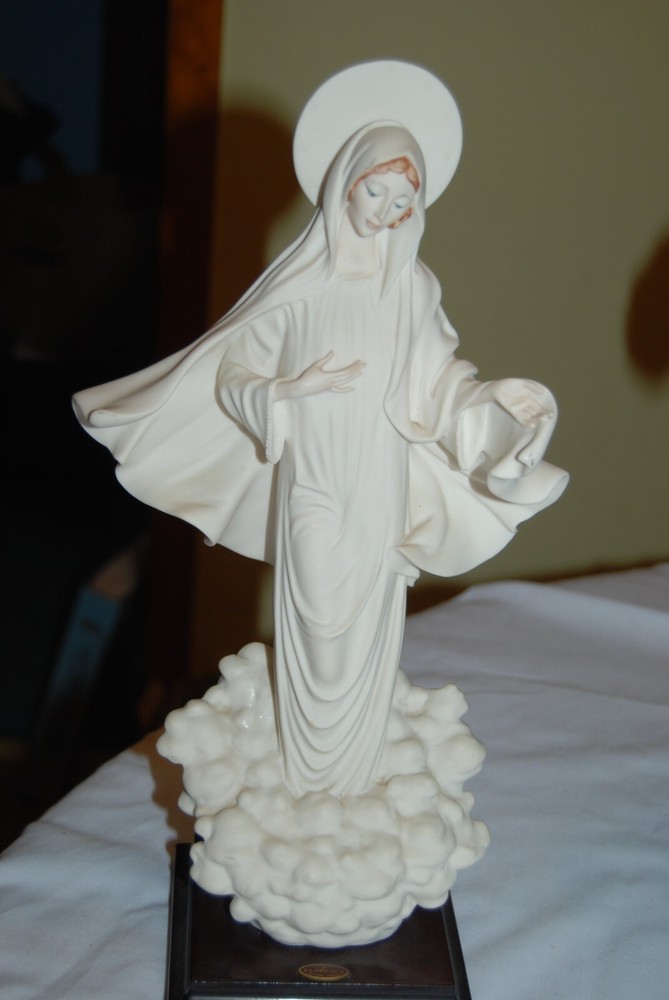 Florence Giuseppe Armani Madonna of Medjugorje - Made in Italy 14
